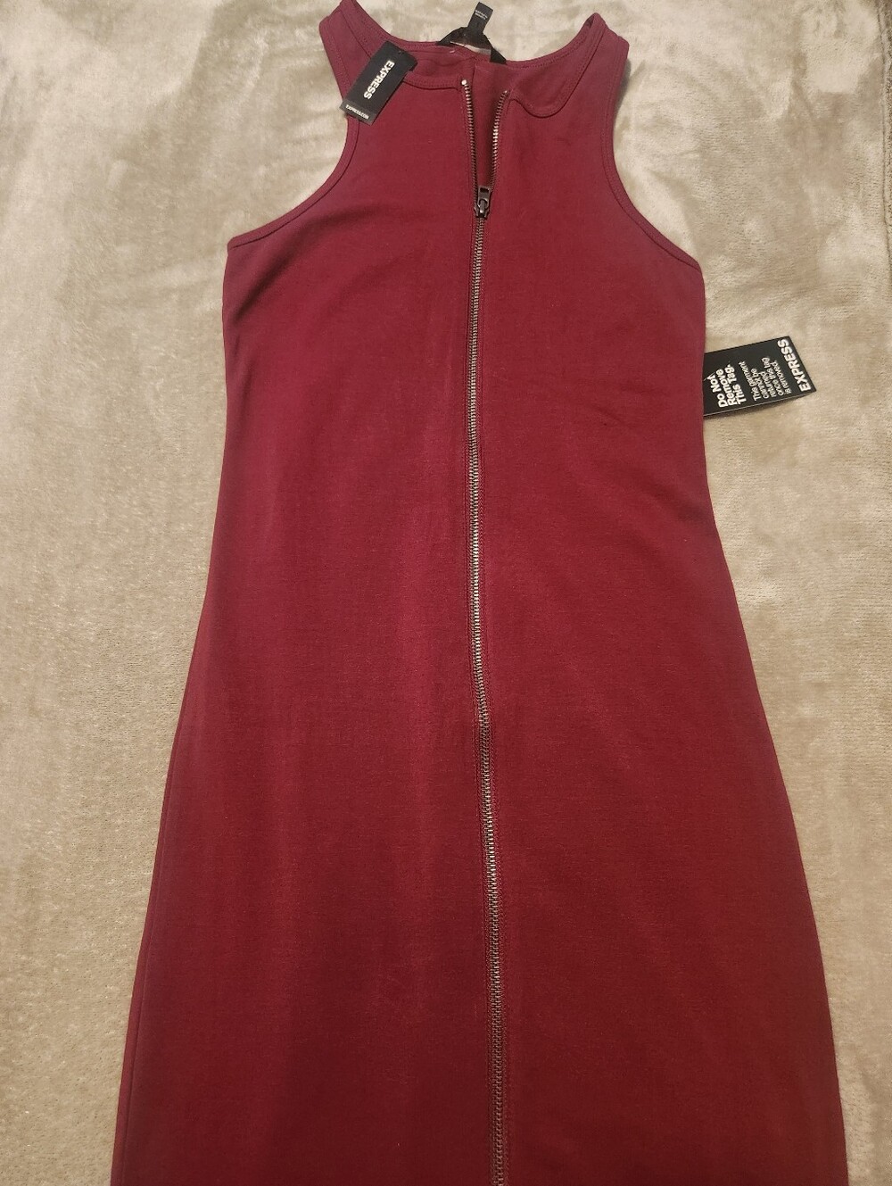 Express Bodycon Racerback Midi Dress